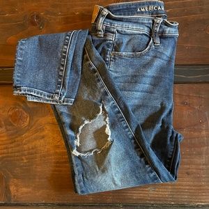 American Eagle high waisted skinny jean